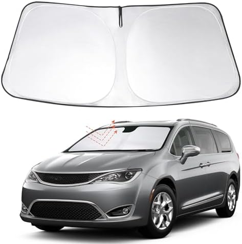 Windshield Sun Shade Sunshade for 2017-2026 Chrysler Pacifica by LHFLIVE
