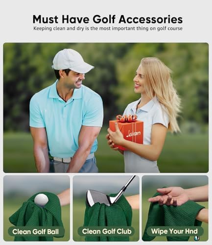 Jiskan Pro Golf Towel Microfiber Golf Towel - Image 6