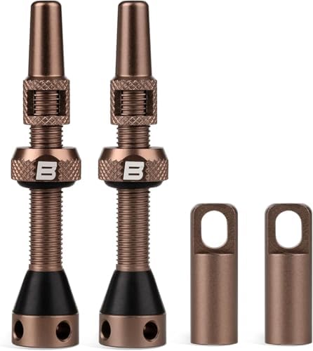 BWSHLF Tubeless Presta Valve Stem 40/44/55/60/65/70/80/100 mm, Super Light by BWSHLF