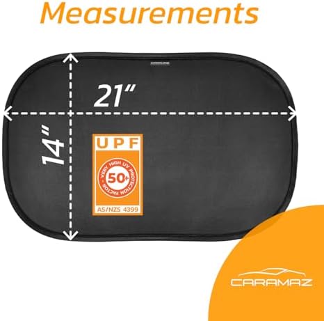 CARAMAZ Car Window Shade for Baby - Image 3