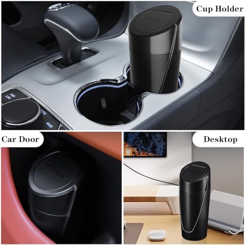 Car Trash Can Bin with Lid - Image 3