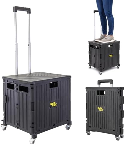 dbest Products Quik Cart 360 Collapsible Rolling Crate on Wheels by dbestproductsInc
