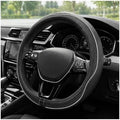 Car Steering Wheel Cover, 15 Inch Anti-Slip Breathable Leather Auto Steering by Unknown