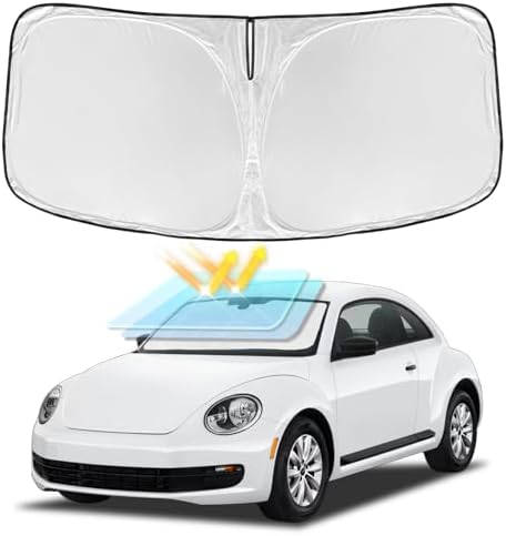for Volkswagen VW Beetle 2012-2019 Windshield Sun Shade by ZOIBVCARSUNSHADE