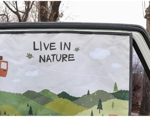Magnetic Car Sun Shade Curtain for Side Window – Sun Blocker and UV Protector - Image 4