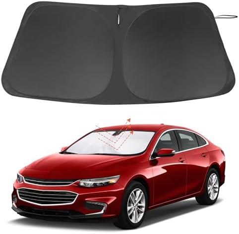 Windshield Sun Shade for 2016-2025 Chevrolet Malibu Accessories by LHFLIVE