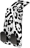 Car Seat Headrest Hook, Universal Leather Cute Hanger Holder Hook, Storage by NUGGHU