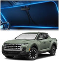 Magnelex Windshield Sun Shade for Hyundai Santa Cruz 2022-2026, Foldable Car by Magnelex