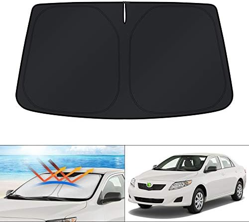 KUST Windshield Sun Shade for 2007-2009 2010 2011 Toyota Camry Custom Fit Sun by KUST
