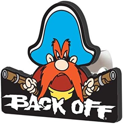 Plasticolor 002231R01 Yosemite Sam Back Off Hitch Cover, 1.25 inch by Plasticolor