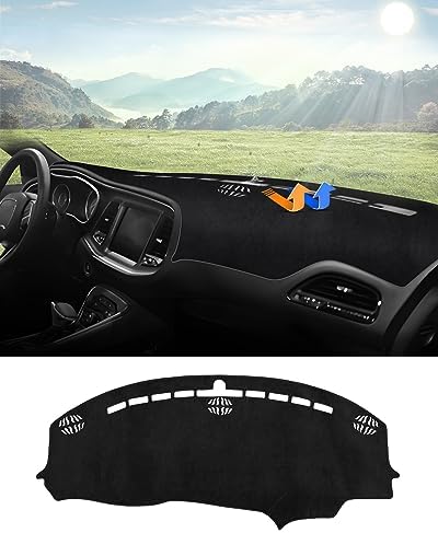 Autorder Dashboard Cover Mat for 2015-2024 Dodge Challenger Accessories Dash by Autorder