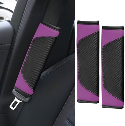 2PCS Car Seat Belt Cover Pads, Seatbelt Shoulder Cushion by ongfuwu