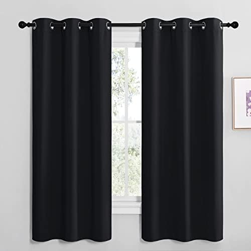 NICETOWN Black Blackout Curtains by NICETOWN