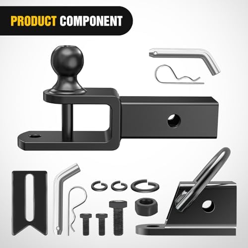 Nilight 3 in 1 ATV UTV Multi Hitch Mount - Image 3