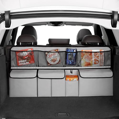 Viaviat Hanging Car Trunk Organizer, Collapsible Backseat Storage Bag by Viaviat