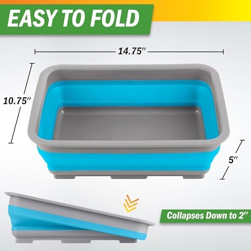 Collapsible Bucket for Cleaning 2-Pack - Image 2