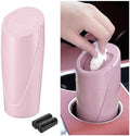 Car Trash Bin with Lid, Leak-Proof Portable Vehicle Cup Holder Garbage Can by Unknown