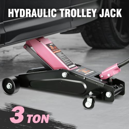 DNA Motoring 3 Ton Low Profile Floor Jack, 3 tons Capacity Fast Lift Hydraulic - Image 2