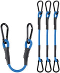 8 Pack 72" Heavy Duty Bungee Cords by LuckyStraps