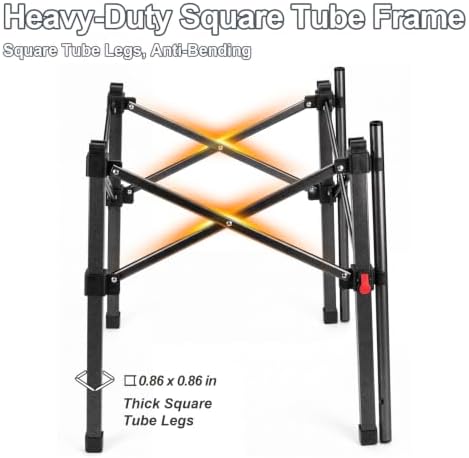 Folding Camping Table, Portable Lightweight Beach Tables - Image 5