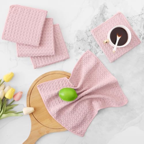 Homaxy Microfiber Waffle Weave Kitchen Dish Cloths - Image 6