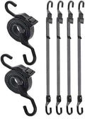 80" Flat Adjustable Bungee Cords by LuckyStraps