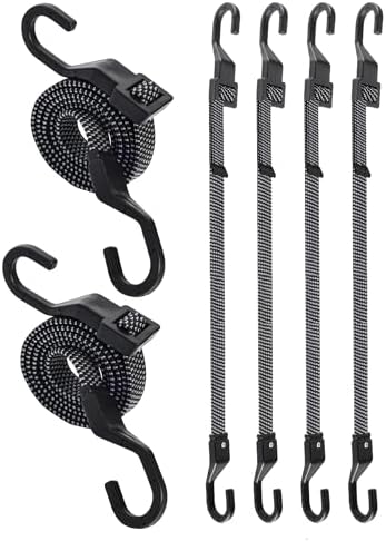 40" Flat Adjustable Bungee Cords by LuckyStraps