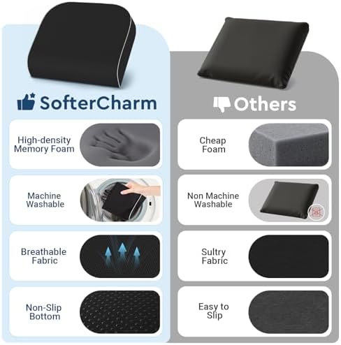 Seat Cushion, Memory Foam Office Chair Cushion - Image 5