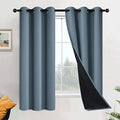 Yakamok 100% Blackout Lined Panels, Thermal Insulated Blackout Curtains by Yakamok