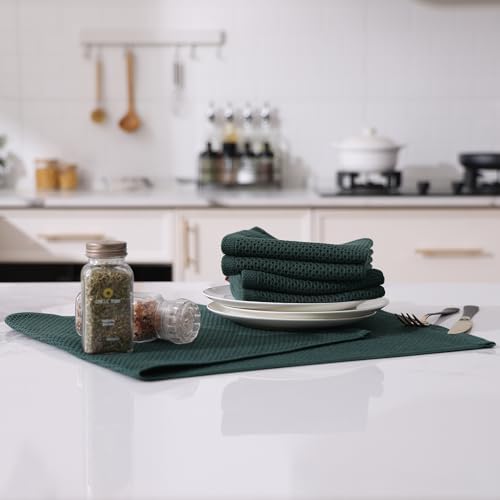 Kitinjoy Cotton Waffle 6-Pack Kitchen Towels - Image 5