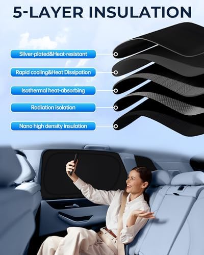 for Chevrolet Traverse 2018-2023 Car Window Shades - Image 5