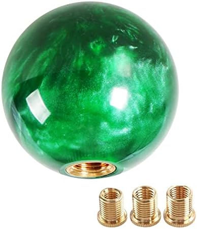 Round Ball Shift Knob Universal Marble Style Gear Shift Knob 5 6 Speed by YIUIY