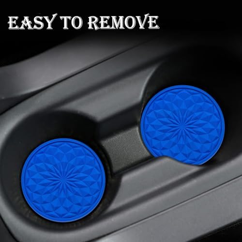 4 Pack Silicone Car Cup Holder Coaster – 2.75 Inch Non-Slip Drink Mat, - Image 6