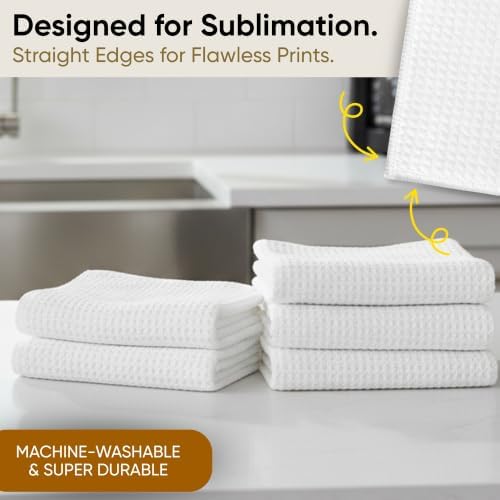 Microfiber Wholesale Sublimation Blanks Towels 16x16 - Image 3