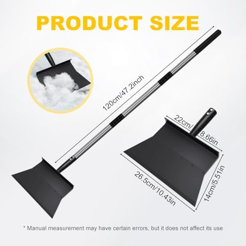 Ice Scraper Heavy Duty, 2026 New Snow Shovel, Ice Chopper - Image 5