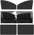 4 PCS Car Front and Rear Side Window Sunshade, 18.8" x 24.4" x 12.9" + 31.4" x by Yumfugu