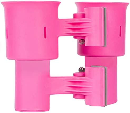 ROBOCUP, Patented Clamp On Boat Cup Holder |Multifunction Dual Drink Caddy - Image 2