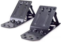 YOKOKO 2 PCS Wheel Chocks, Heavy Duty Metal Wheel Chock Blocks Foldable Tire by Unknown