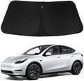 Model Y Car Windshield Sunshade by QZZYXYL