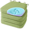 SUNROX Cooling Gel Memory Foam Chair Cushions, 2.6" Thick U-Shaped Dual-Layer by SUNROX