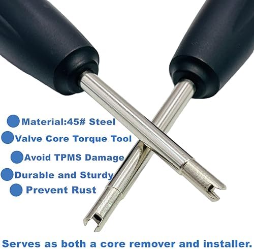 Valve Core Torque Tool, Avoid TPMS Damage, Valve Core Removal and Installation - Image 3