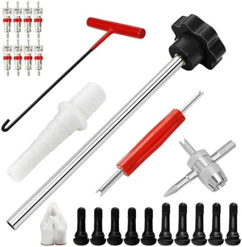 23PCS Tire Valve Stem Tool，Quick Change Valve Installer Kit by Unknown