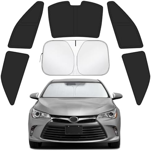 Car Window Shades for Toyota Camry 2012-2017 Accessories by Lonyaqui