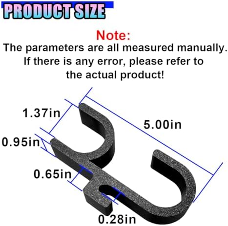 2PCS Car Umbrella Hook, No Drilling Multifunctional Plastic Auto Trunk Umbrella - Image 2