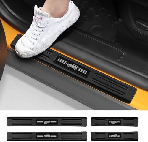 Hellet 4PCS Car Door Sill Protector - Image 2