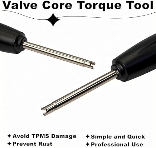 2Pcs Valve Core Torque Tool, Avoid TPMS Damage, Valve Core Removal and - Image 2
