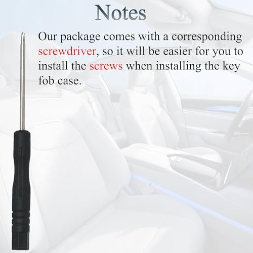 SUPALAND Flip Key Fob Shell Case Replacement Fits - Image 3
