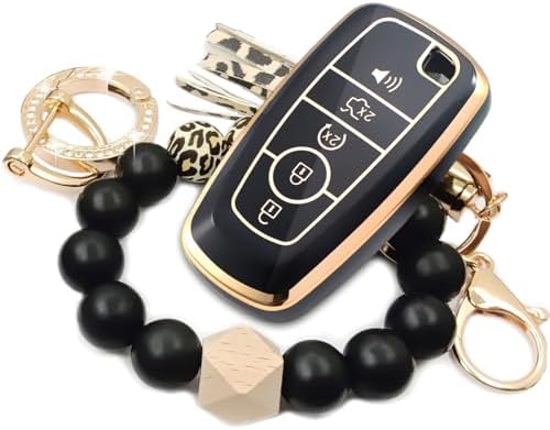 Car Key Fob Cover with Premium Wristlet Fits by RFSRZ