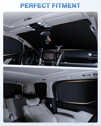 Canvcle Sunshades for 2025 2026 Chevrolet/Chevy Equinox Accessories Windshield - Image 6