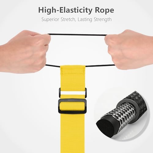 Mayski 4 Pack Adjustable Elastic Luggage Connector Straps - Image 3
